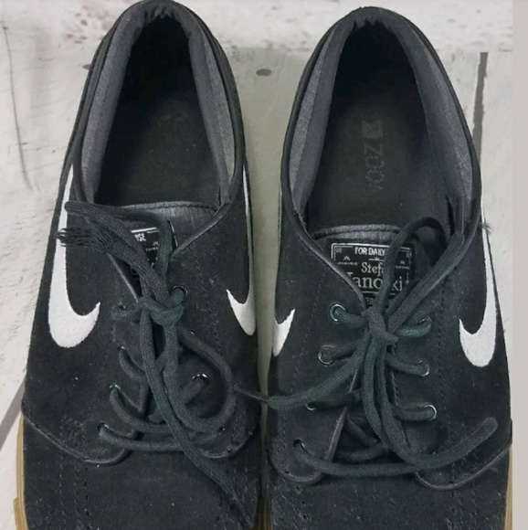 Nike Zoom Stefan Janoski Shoes Size 9.5 Black - Picture 5 of 8